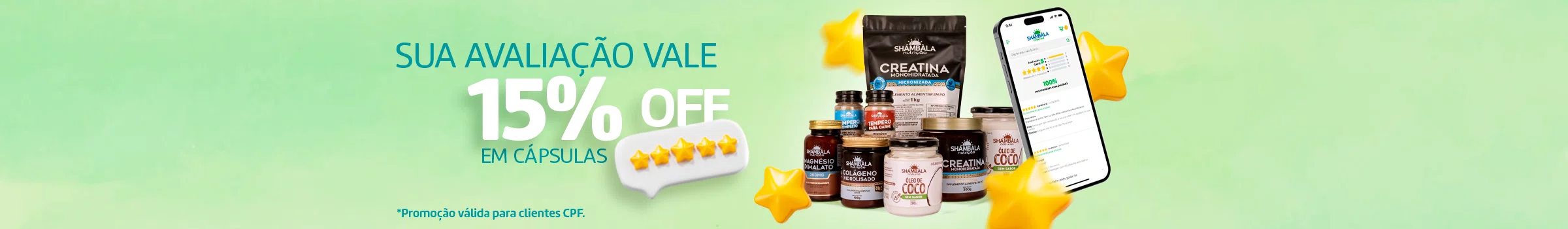 Avaliação de produto