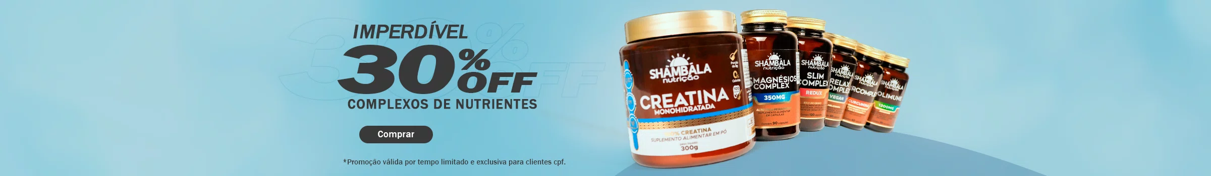 Promoção Complexos de Nutrientes