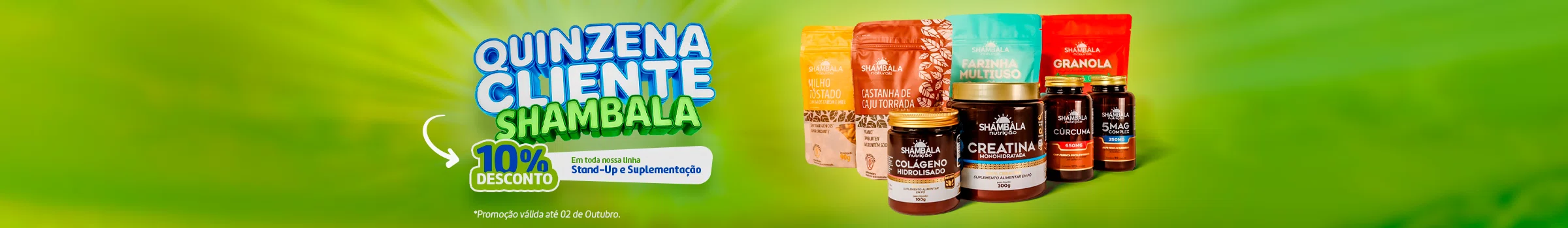 Quinzena Cliente Shambala