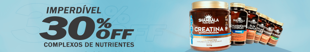 30% Off Kit de Suplementos