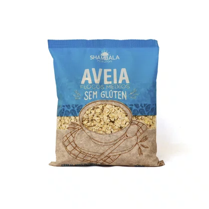 Aveia flocos medios sem gluten 300g