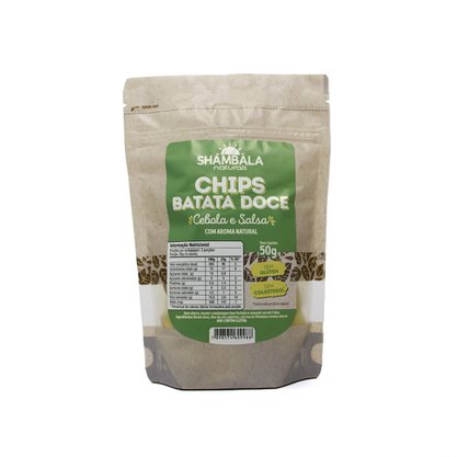 Batata doce chips cebola/salsa 50g