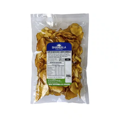 Batata doce chips churrasco 200g