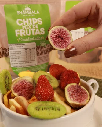 Chips mix de frutas 100g