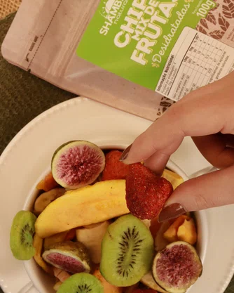 Chips mix de frutas 100g