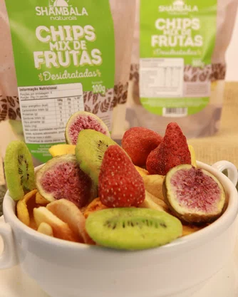 Chips mix de frutas 100g