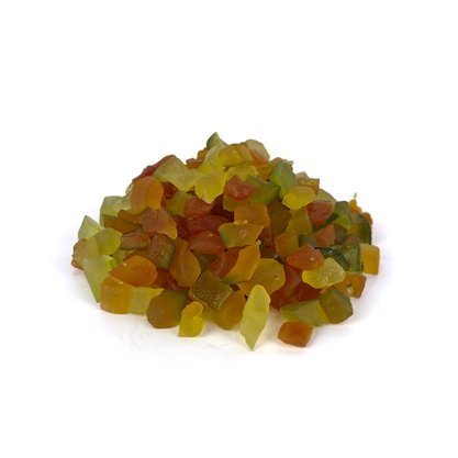 Frutas cristalizadas cx 10kg