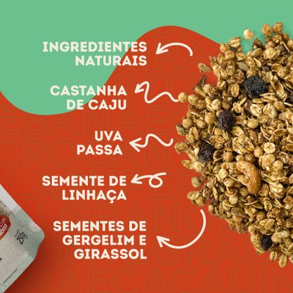 Granola maca e canela 250g