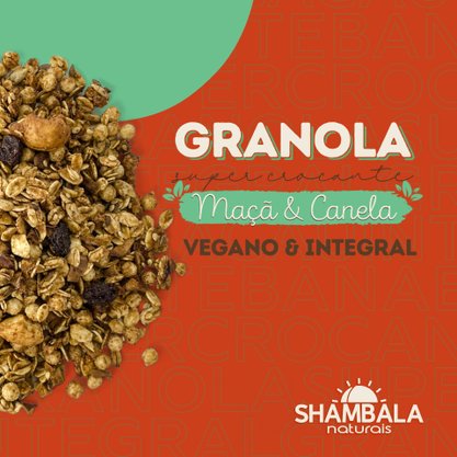 Granola maca e canela 250g