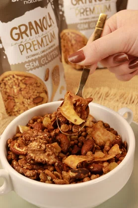Granola Premium 200g - sem glúten e super crocante