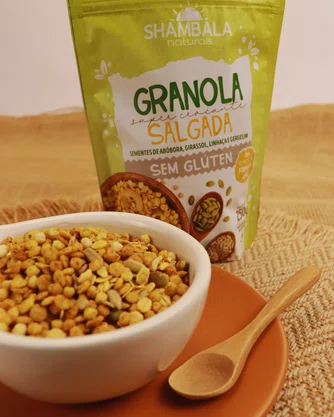 Granola salgada sem gluten 250g