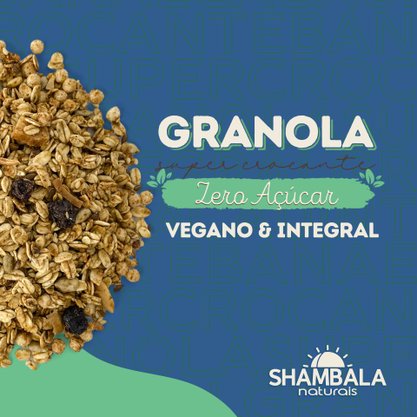 Granola sem acucar 250g