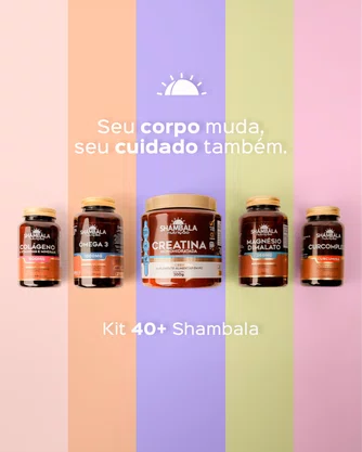 Kit Promocional Suplementos Mulheres 40+