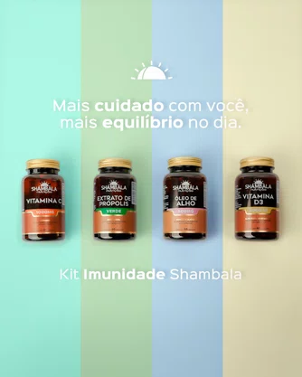 Kit Imunidade Shambala - aproveite oferta especial!
