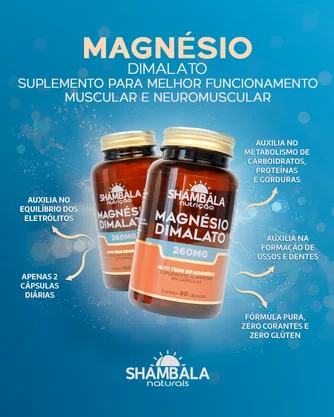 Magnesio dimalato 120 x 260mg