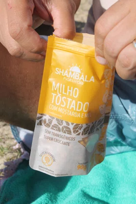 Milho tostado mostarda e mel pc 90g