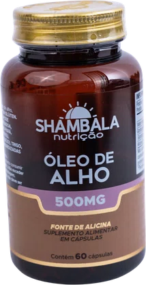 Oleo de alho 60x500mg