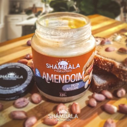 Pasta de amendoim integral 220g