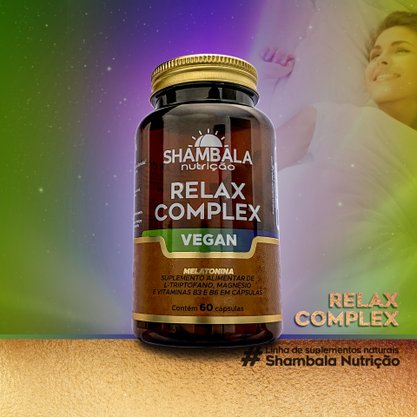 Relax complex melatonina triptofano 60 c
