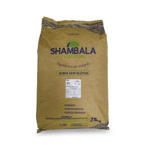 Aveia flocos grossos sem glúten 25kg