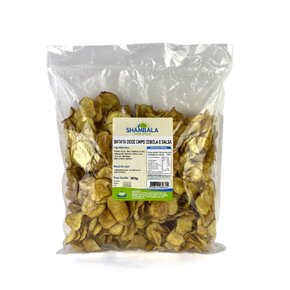 Batata doce chips cebola/salsa 500g