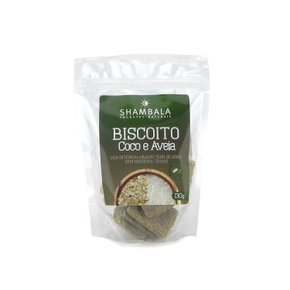 Biscoito de oleo de coco c/ aveia 130g