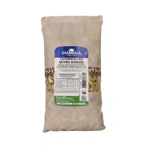 Castanha caju s1 natural (quebrada) 1kg