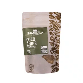 Coco chips crocante c/ melado 70g