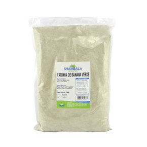 Farinha de banana verde pc 1kg