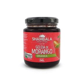 Geleia de morango vd 240g organico