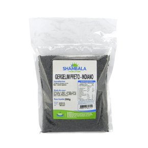 Gergelim preto 200g indiano