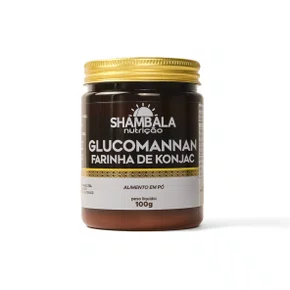 Glucomannan (farinha de konjac) 100g