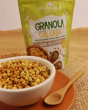Granola salgada sem gluten 250g