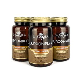 Kit 3 Curcomplex 60 cápsulas de 475mg
