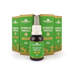 Kit 4 Extrato de própolis verde 30ml