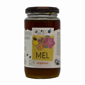 Mel silvestre organico 450g - agreco
