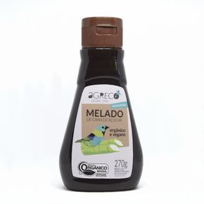 Melado de cana organico 270g - agreco