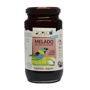 Melado de cana organico 450g - agreco