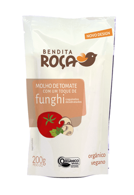 Molho de tomate funghi org sache 200g