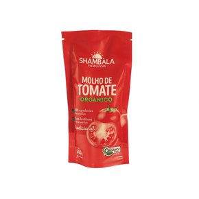 Molho de tomate tradicional org sache 200g - Shambala Molho de tomate tradicional org sache 200g - Shambala