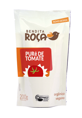 Molho pure de tomate org sache 200g
