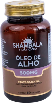 Oleo de alho 60x500mg
