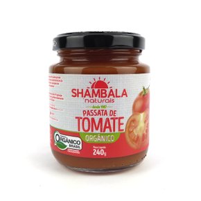 Molho passata de tomate 240g organico