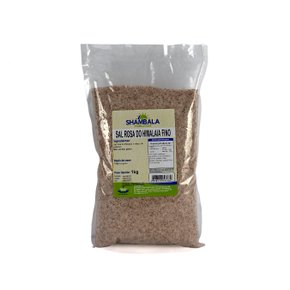 Sal rosa do himalaya fino 1kg