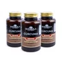 Kit 3 Cúrcuma com Pimenta Preta 120 cápsulas de 650mg